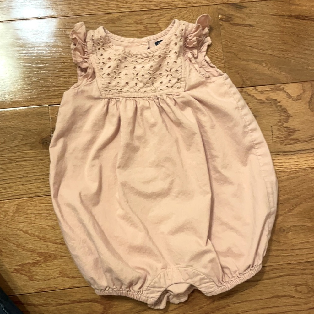 Baby gap bloomer blush colored!